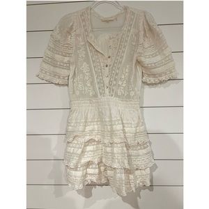 LoveShackFancy Quincy mini dress